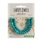 Earth’s Jewels Semi-Precious Rondelle Green Turquoise Stabilized